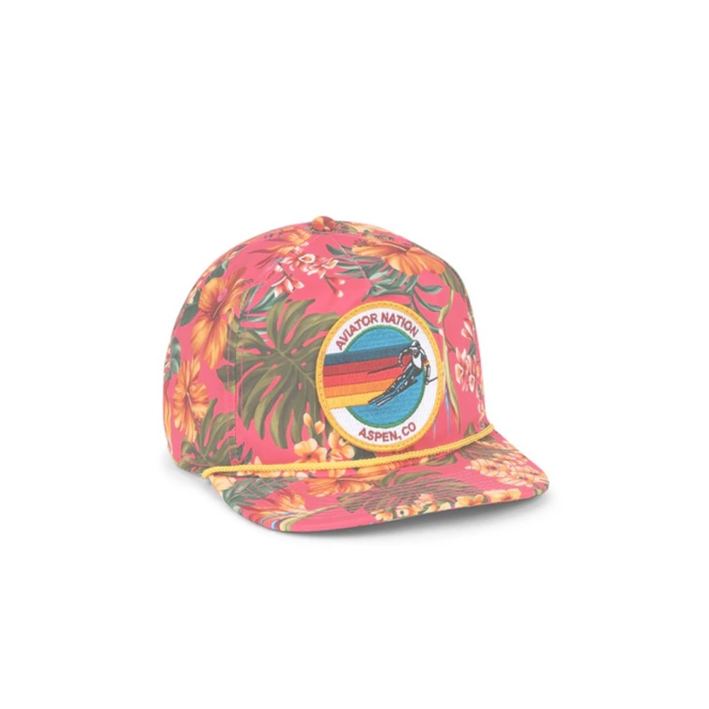 Aviator Nation Floral Cap